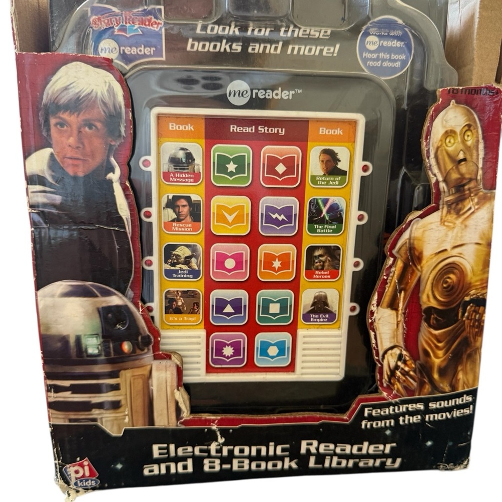 Star Wars Electronic 6 book electronic reader-works fine!